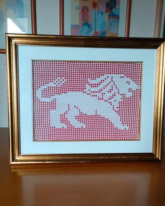 Quadro con segno zodiacale 