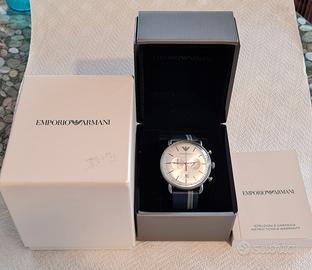 ARMANI Orologio Cronografo modello Aviator NUOVO