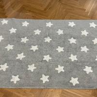 Tappeto grigio lavabile Lorena Canals 120x160