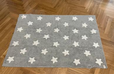 Tappeto grigio lavabile Lorena Canals 120x160