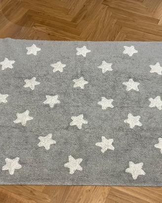 Tappeto grigio lavabile Lorena Canals 120x160