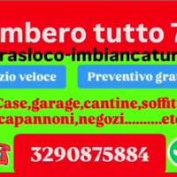 Sgombero 7/7g,trasloco in provincia prezzi bassi