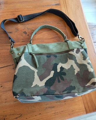 borsa mimetica camouflage