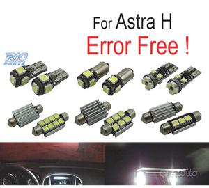 KIT 13 LAMPADE LED INTERNE PER OPEL ASTRA H OPC GT