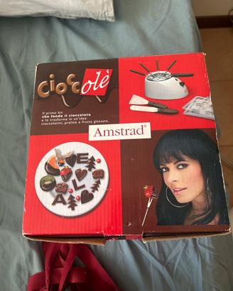 Kit fonduta cioccolato amstrad cioccolè NUOVO