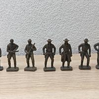 Lotto Serie Soldatini Kinder Cowboy Ferrero anni 7