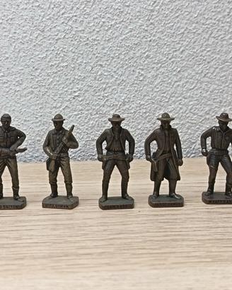 Lotto Serie Soldatini Kinder Cowboy Ferrero anni 7