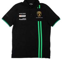 Polo nera Lamborghini Squadra Corse originale