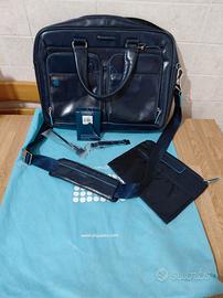 Borsa porta pc/ 24ore Piquadro blu