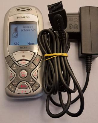 Siemens MC60 cell vintage Funz con Caricabatteria