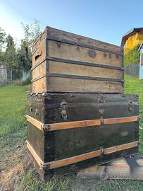 Bauli da viaggio antichi