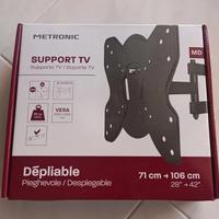 Supporto TV a Muro marca METRONIC