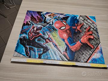 super color puzzle Spiderman clementoni 3 +