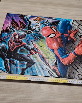 super color puzzle Spiderman clementoni 3 +
