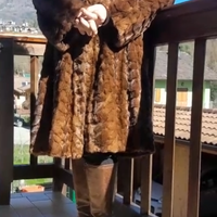 Pelliccia di visone originale Artigianle
