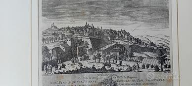 5 stampe antiche di Bergamo rarissime 