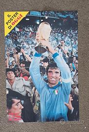 Poster Dino Zoff mondiali 1982