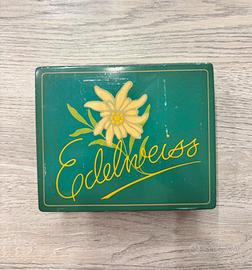 Scatola di latta Edelweiss  1954