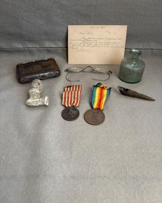 Oggetti ww1 di un soldato Italiano