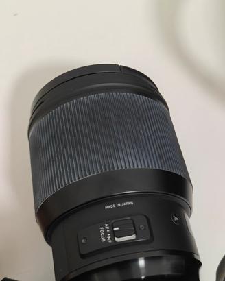 Sigma 85 mm f/1.4 Art per Nikon F – come nuovo