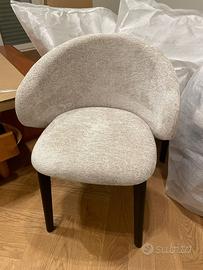 4 sedie poltroncina calligaris