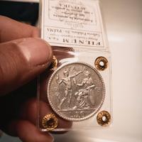 20 lire littore 1927  in bb