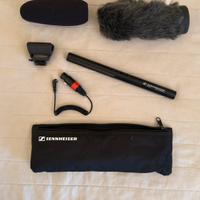 Microfono Sennheiser MKE 600 + accessori