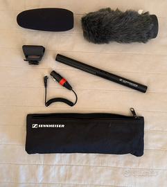 Microfono Sennheiser MKE 600 + accessori