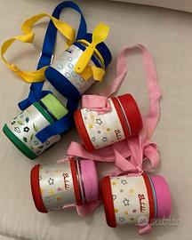 Portapappa acciaio con borsa termica