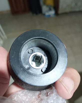 pomello originale Fiat in pelle