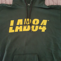 Felpa con cappuccio colore verdone