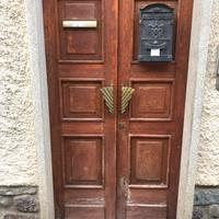 Portoncino legno douglas