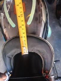 Parapalle tra serbatoio e sella moto epoca