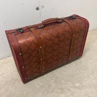 Valigia in legno arredamento, decorazione x feste