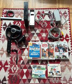 Console wii nera completa