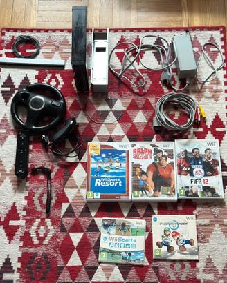 Console wii nera completa