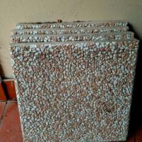 Piastrelle in cemento per giardino