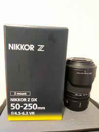 obbiettivo nikor Z 50-250 DX