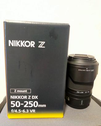 obbiettivo nikor Z 50-250 DX