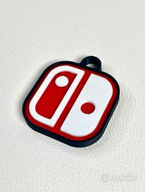 Portachiavi nintendo switch con anello