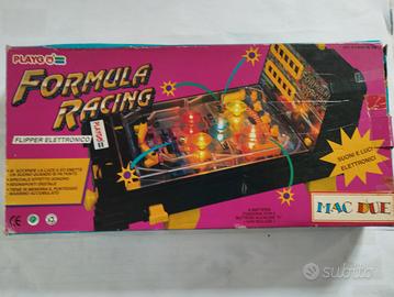 Flipper da tavolo Formula Racing vintage 