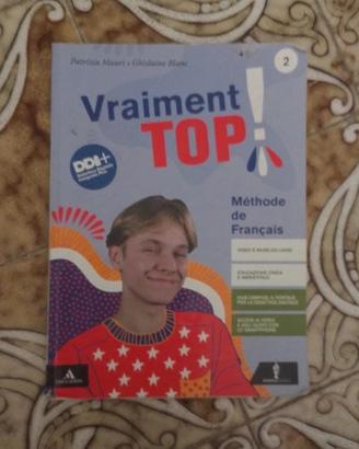 Libro Francese 2° Media "Vraiment TOP 2" Atlas