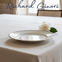 Piatto da Portata Richard Ginori 1940  blu e oro