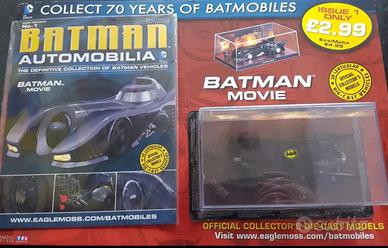 Batman Automobilia Eaglemoss Completa 1/86