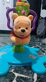 Winnie Pooh cavalcabile salta e suona