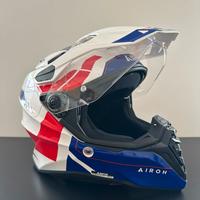 Casco Airoh Commander 2 Red/Blu Taglia L