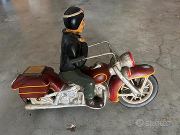 Moto resina Harley Davidson