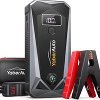 YaberAuto Avviatore Batteria Auto, 5000A 26800mAh 