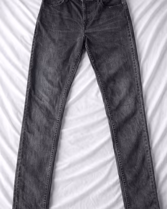 mod 721 high rise skinny premium grigio W 32 IT 42
