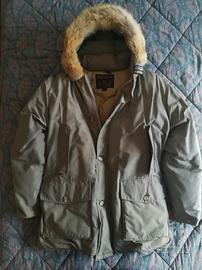 giubbotto parka Woolrich uomo grigio taglia xl